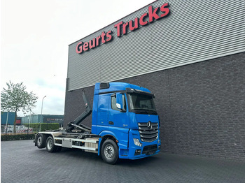 Camión multibasculante Mercedes-Benz Actros 2545 6X2 MET HIAB MULTILIFT XR21S61 HAAKARMSYSTEEM / ABROLLKIPPER / HOOKLIFT: foto 5