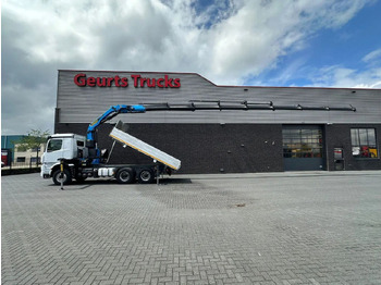 Camión grúa Mercedes-Benz Arocs 3351 963-2-E 6X4 KIPPER / TIPPER + PALFING: foto 4