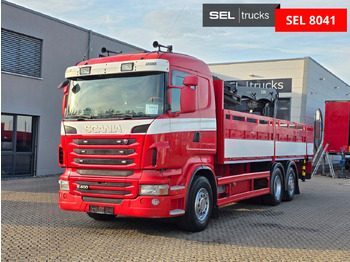 Camión grúa SCANIA R 400