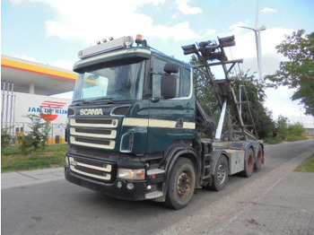 Camión con equipo de cable, Camión grúa Scania R420 LB 8X2 LIFTAS: foto 2