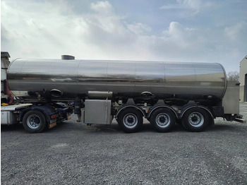 Semirremolque cisterna para transporte de leche ETA 29000L INSULATED INOX TANK - 1 COMP - PUMP: foto 2