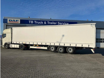 Semirremolque lona nuevo Kässbohrer SCS X / 90 - 12 / 27 Schuifzeilen met twee liftassen en hefdak 500mm: foto 4
