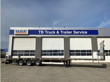 Leasing para Kässbohrer SPA M3 / 1N - 18 / 27 Heavy Duty uitschuifbare vlakke mega trailer met liftas, rongen en oprijplaten Kässbohrer SPA M3 / 1N - 18 / 27 Heavy Duty uitschuifbare vlakke mega trailer met liftas, rongen en oprijplaten: foto 2