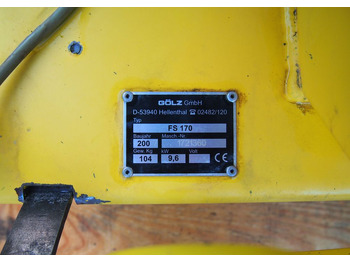 Equipo de construcción Piła do cięcia GOLZ FS 170 2006 PIŁA DO CIĘCIA asfaltu i betonu: foto 3