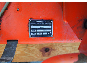 Equipo de construcción Piła do cięcia GOLZ FS 170 2006 PIŁA DO CIĘCIA asfaltu i betonu: foto 5