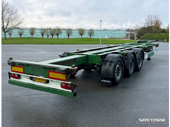 Semirremolque portacontenedore/ Intercambiable Kögel S24-2 Back Slider Lift Axle Disc Brakes 3 Pieces Available NL-Trailer: foto 4 Semirremolque portacontenedore/ Intercambiable Kögel S24-2 Back Slider Lift Axle Disc Brakes 3 Pieces Available NL-Trailer: foto 4