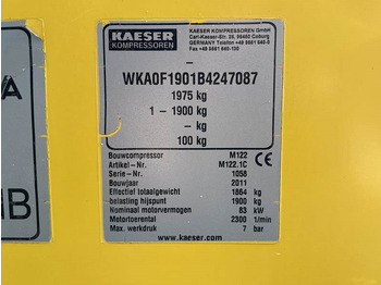 Compresor de aire Kaeser M 122 - N: foto 5