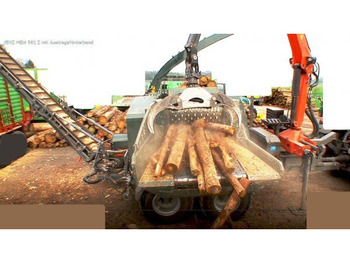 Trituradora de madera Jenz HEM 582Z +Palfinger Epsilon M70F +tandem 19.5t(docs MACHINE): foto 4