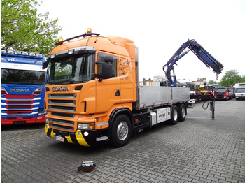 Camión caja abierta SCANIA R 480