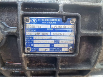Caja de cambios ZF 6AS800TO Gearbox: foto 2