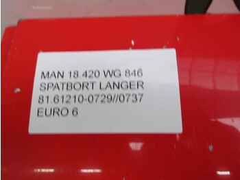 Cabina e interior para Camión MAN 81.61210-0729-0737//81.61210-0728/0736 SPATBORDVERLENGER 18.420 EURO 6 TGS: foto 3