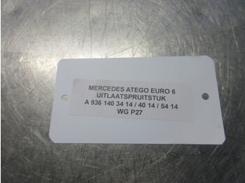 Colector de escape para Camión Mercedes-Benz A 936 140 34 14/ A 936 140 40 14/ A 936 140 54 14 SPRUITSTUK EURO 6 ATEGO: foto 4