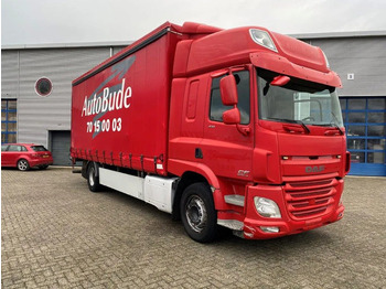 Camión caja cerrada DAF CF400 / CURTAIN SAILS / BIG PLATFORM 2500 KG / DEB / NAVI / FULL-AIR / LWDS / ACC / AUTOMATIC / EURO-6 / 2015: foto 2