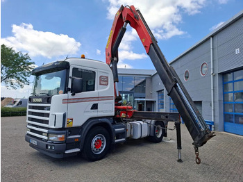Camión grúa SCANIA 124G 420