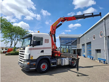 Leasing para Scania 124G-420 / RETARDER / PALFINGER PK32080 / DOUBLE TANK / AIRCO / GOOD CONDITION / MANUAL / EURO-3 / 2004 Scania 124G-420 / RETARDER / PALFINGER PK32080 / DOUBLE TANK / AIRCO / GOOD CONDITION / MANUAL / EURO-3 / 2004: foto 2
