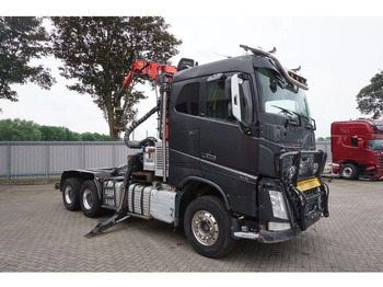 Camión forestal, Camión grúa Volvo FH16-750 / ENGINE RUNNING / 6x4 / RETARDER / BIG AXLE / VEB+ / PALFINGER FD250 / EURO-6 / 2016: foto 4
