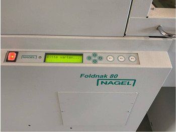 Máquina de impresión Digital printing brochure production Ernst Nagel Foldnak 80: foto 4