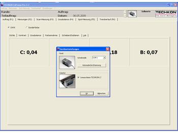 Máquina de impresión RS 800 scanning spectrometer with Techkon ExPresso Pro software: foto 5