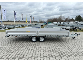 Remolque plataforma/ Caja abierta nuevo Wiola Multitrailer 3.5S | 500 x 210 cm | najazdy aluminiowe | burty aluminiowe: foto 4