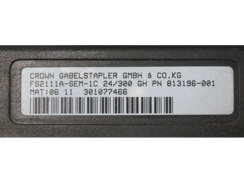 Unidad de control para Equipo de manutención Crown 813196-001 | Rij regeling drive controller FS2111A-Sem1 C 24/300 mat:06113: foto 2