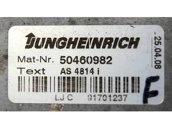 Unidad de control para Equipo de manutención Jungheinrich 50460982 | Rij regeling Drive controller AS4814i  sn.LJC91701237: foto 2