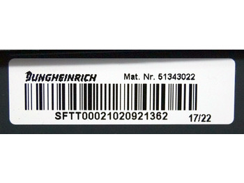 Sistema eléctrico para Equipo de manutención Jungheinrich 51343022 | Directional switch sn. SFTT00021020921362: foto 3