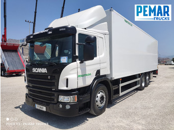 Camión caja cerrada SCANIA P 450