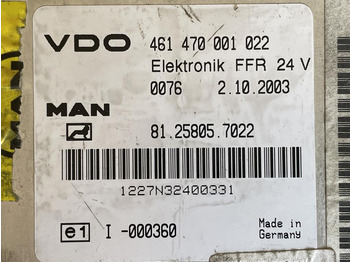 Unidad de control para Camión ΕΓΚΕΦΑΛΟΣ - ΠΛΑΚΕΤΑ MAN TGA FFR 81.258005.7022: foto 3