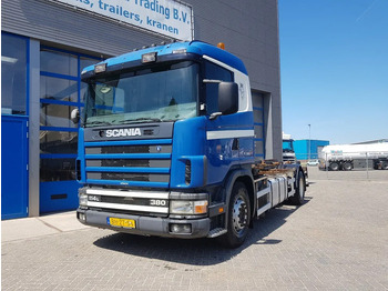 Camión con equipo de cable Scania R114-380 Manual Retarder NCH Euro 2: foto 2