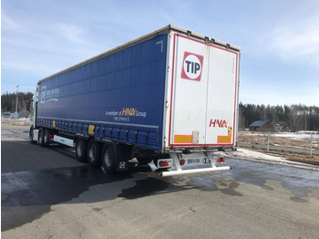 Semirremolque lona Krone vyökapelli, tolppataskut, ok kuntoinen vaunu: foto 2