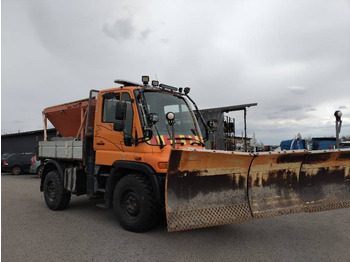 Máquina quitanieve Mercedes-Benz Unimog ,hiekoitin,aura,kippilava: foto 2