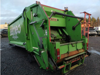 Carrocería intercambiable para camion de basura