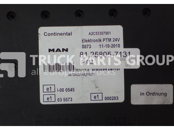 Unidad de control para Camión MAN TGX, TGL, TGM, TGL EURO5, EURO6 emission PTM control unit, PTM3, control unit: foto 2