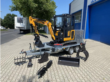 Miniexcavadora BERGER KRAUS