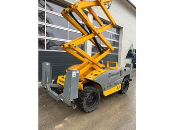 Plataforma de tijeras Haulotte Compact 12DX 12m Diesel Scherenarbeitsbühne 4x4: foto 3