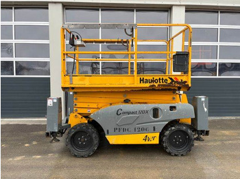 Plataforma de tijeras Haulotte Compact 12DX 12m Diesel Scherenarbeitsbühne 4x4: foto 5