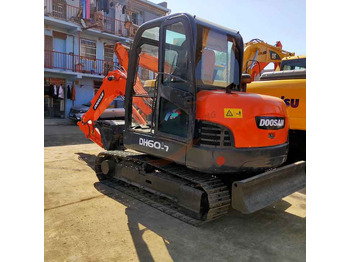 Excavadora de cadenas Awesome Performance Korea Imported Small Scale Used Doosan Dh60 Excavator in Shanghai: foto 4