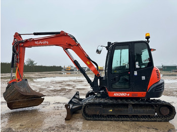 Miniexcavadora Kubota KX 080-4 ENGCON: foto 2