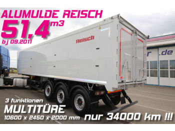 Semirremolque volquete Reisch RHKS-35//24 AL/51,4 m³ ALUMULDE GETREIDE !!!!!!!: foto 1