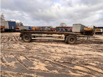 Remolque multilift/ Portacontenedores de cadenas Hüffermann HAR 1870 L Schlitten - Abrollanhänger: foto 3 Remolque multilift/ Portacontenedores de cadenas Hüffermann HAR 1870 L Schlitten - Abrollanhänger: foto 3