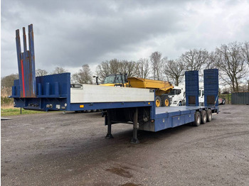 Leasing para Nooteboom Lowloader tieflader 3 assen leaf spring, laadklep Nooteboom Lowloader tieflader 3 assen leaf spring, laadklep: foto 2