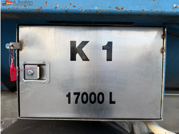 Semirremolque cisterna Feldbinder Lebensmittel Tank Container 26500 L | 2 Kammern | Heizung | 20 ft | Edelstahl: foto 3 Semirremolque cisterna Feldbinder Lebensmittel Tank Container 26500 L | 2 Kammern | Heizung | 20 ft | Edelstahl: foto 3