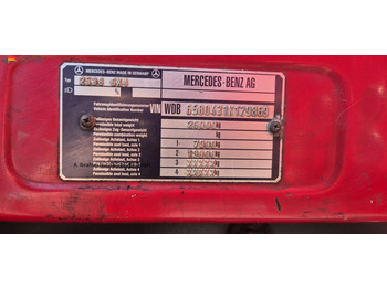 Camión multibasculante Mercedes-Benz DB 2538 AK 6x4 Meiller Getriebe überholt: foto 4