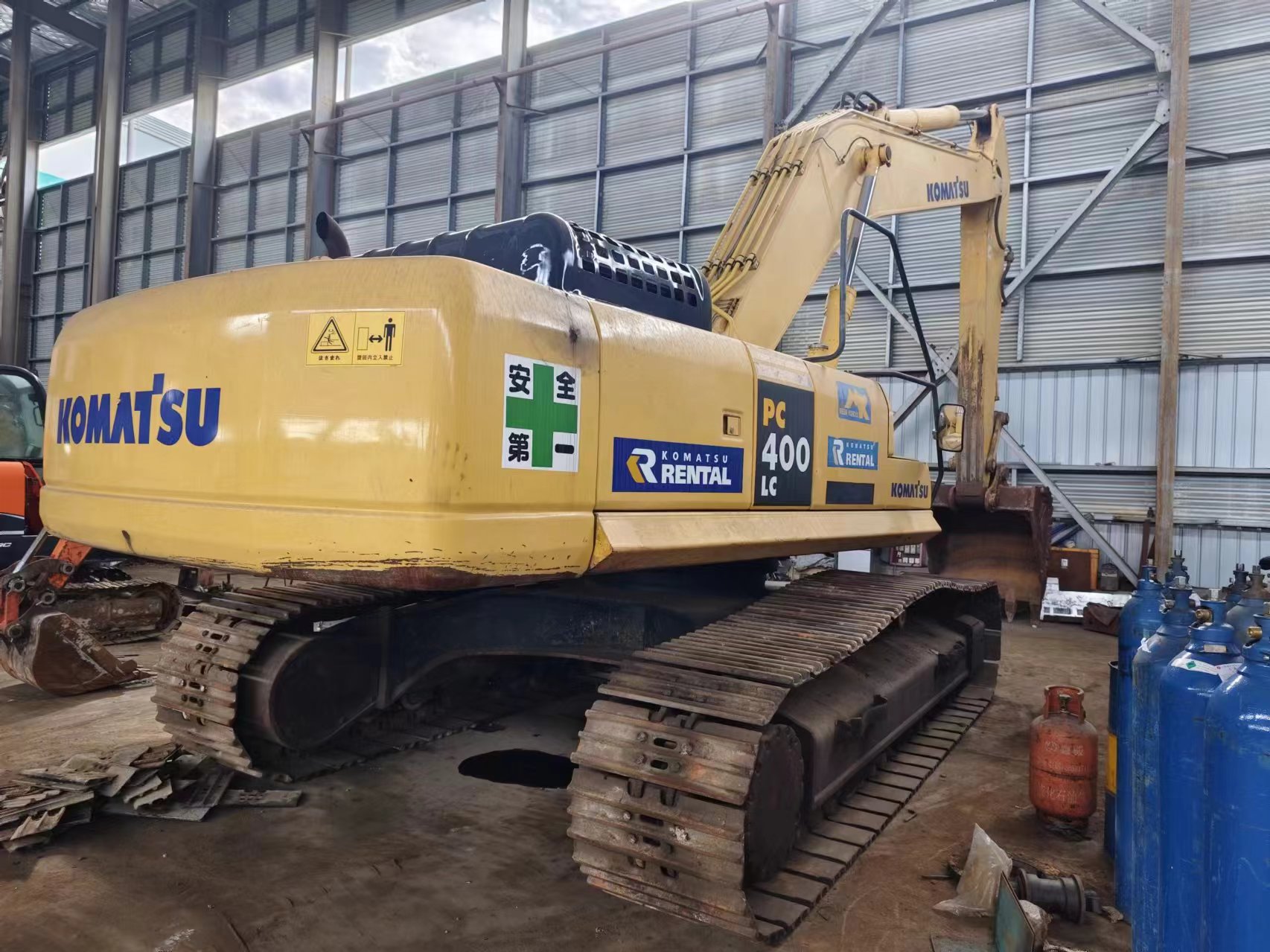 Excavadora de cadenas KOMATSU PC400-7