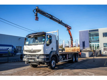 Camión caja abierta RENAULT Kerax 380