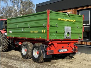 Remolque volquete agrícola Pronar T, Traktorový náves + šnek, 663/4: foto 3