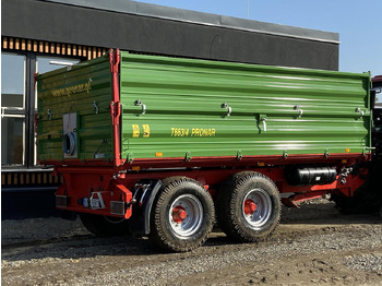 Remolque volquete agrícola Pronar T, Traktorový náves + šnek, 663/4: foto 2