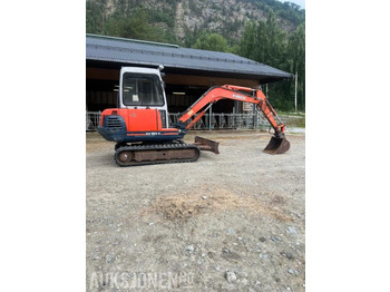 Excavadora 1997 Kubota KX 121-2 gravemaskin med 2 skuffer og klype: foto 5