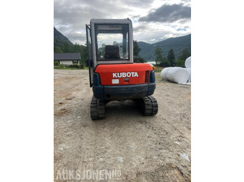 Excavadora 1997 Kubota KX 121-2 gravemaskin med 2 skuffer og klype: foto 4
