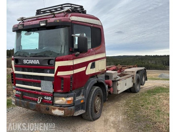 Camión multibasculante SCANIA R124
